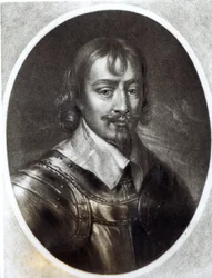 Sir Robert Rich 2nd Earl of Warwick, illustration from Portraits of Characters Illustrious in British History, engraved by Richard Earlom and Charles Turner
